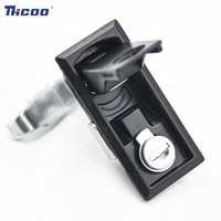 Serrure à came pour panneau de coffre de serrure à compression pour boîte à outils en aluminium, remorque, camion, boîte à outils, tiroirs latéraux inclinés