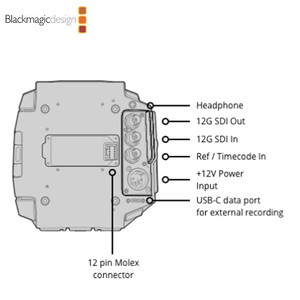 Caméra de cinéma numérique Blackmagic Design Ursa Mini Pro 12k, caméra BMD, photographie, arrière-plan, Blackmagic Design Ursa Mini Pro 12k D - Product Image 2