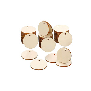 Etichette <span class=keywords><strong>in</strong></span> <span class=keywords><strong>Legno</strong></span> Rotonde Personalizzabili, Pre-Forate, Non Finite, per Etichette Regalo, Decorazioni Natalizie <span class=keywords><strong>Fai</strong></span>-<span class=keywords><strong>da</strong></span>-<span class=keywords><strong>Te</strong></span> - Product Image 6