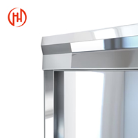 Profils en aluminium de la série 6000 de précision industrielle en gros, avec pliage pour cabines de douche