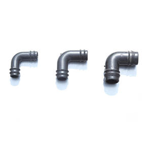 Raccords de tuyauterie en PE Coudes barbelés d'irrigation agricole et de jardin pour systèmes d'arrosage faciles Raccords barbelés en PEHD - Product Image 2