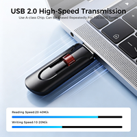 Clé USB 2.0 en plastique à bas prix, vente en gros, 64 Go, 128 Go, 32 Go, 16 Go, clé USB 2.0, clé mémoire, clé USB