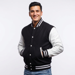 Custom Chenille Embroidery <b>Patch</b> Men Baseball <b>Jackets</b> Oversized Letterman CollegeBaseballjacket for men - Product Image 1