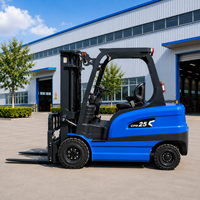 Fabricant de chariots élévateurs, chariot élévateur électrique CE, 1 tonne, 2 tonnes, 3 tonnes, batterie au lithium, équipement de manutention, mini chariot élévateur pour entrepôt