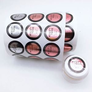 Roll Labels Mini Adhesive Letters Custom Stickers Printing Waterproof Clear Gold <b>Foil</b> Self Adhesive <b>Window</b> Sticker No Reviews - Product Image 3