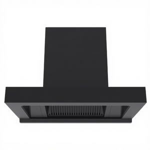 <span class=keywords><strong>Campana</strong></span> <span class=keywords><strong>Extractora</strong></span> Inteligente de Cocina Eléctrica <span class=keywords><strong>Negra</strong></span> de Pared de 900mm con Control por Voz/Gestos/Táctil - Product Image 4