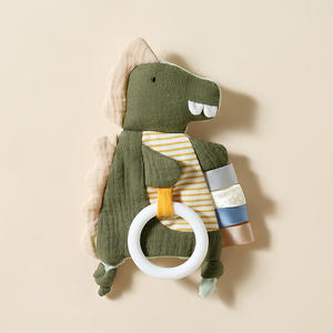 Couette de bébé apaisante avec papier froissé sans danger pour la doublure en maille à mâcher aide au sommeil et jouet d'anniversaire - Product Image 6