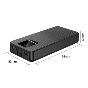 Boîte <span class=keywords><strong>de</strong></span> rangement <span class=keywords><strong>de</strong></span> <span class=keywords><strong>batterie</strong></span> USB 6*18650 à aspiration magnétique sans fil QC 3.0 PD DIY Battery Shell With Cables - Product Image 5