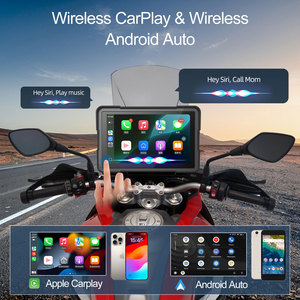 สำหรับมอเตอร์ไซค์ขนาด 7 นิ้ว รองรับ Carplay รุ่น 1250gs Adv 1200gs Adv IP67 พร้อมกล้องติดรถมอเตอร์ไซค์ Carplay และระบบตรวจวัดแรงดันลมยาง (TPMS) ป้องกันน้ำได้ - Product Image 5