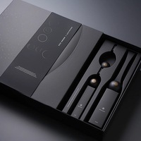 Boîtes rigides personnalisées haut de gamme pour appareils électroniques, avec logo imprimé, emballage de luxe pour écouteurs, fermeture magnétique, doublure en éponge, tiroir