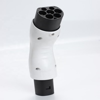 Adaptateur de charge pour voiture électrique WUFEN, nouveau type AC 2 vers Tesla TPC NACS, pour Tesla Model 3/X/Y/S, avec étanchéité IP54