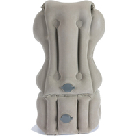 Oreiller d'avion portable ergonomique Travelsky Oreiller de voyage gonflable polyvalent