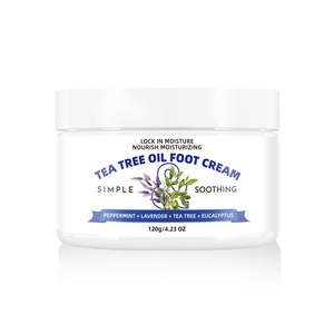 <span class=keywords><strong>Crema</strong></span> <span class=keywords><strong>para</strong></span> <span class=keywords><strong>Pies</strong></span> Anti-Resequedad y Agrietamiento, Hidratante, Retiene la Humedad, Nutritiva y Calmante con Aceite de Árbol de Té y Eucalipto <span class=keywords><strong>para</strong></span> <span class=keywords><strong>Pies</strong></span> Secos y Ásperos - Product Image 1