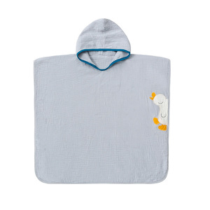Cape à capuche en coton pour bébé serviette <span class=keywords><strong>de</strong></span> bain <span class=keywords><strong>peignoir</strong></span> absorbant l'eau serviette <span class=keywords><strong>de</strong></span> <span class=keywords><strong>plage</strong></span> pour enfants serviette <span class=keywords><strong>de</strong></span> douche <span class=keywords><strong>de</strong></span> bébé - Product Image 6