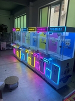 Vente directe usine ACS : Machine d'arcade grue à pinces pour cadeaux, pour divertissement intérieur, construction métal-plastique, prise en charge de l'anglais, pour peluches