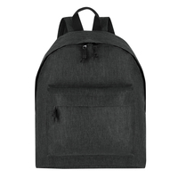 Sac à dos de voyage en polyester RPET 300D souple et imperméable, avec logo OEM, design marbré et poche avant pour ordinateur portable – Vente en gros