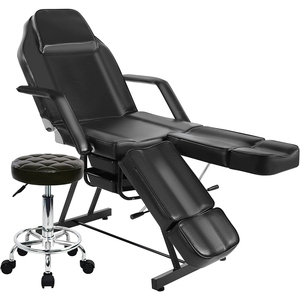 Belleza <span class=keywords><strong>barbería</strong></span> antiguo Salón equipo y muebles sillas de salón de pelo Metal cuero deber asiento acero pesado bomba estilo silla - Product Image 1