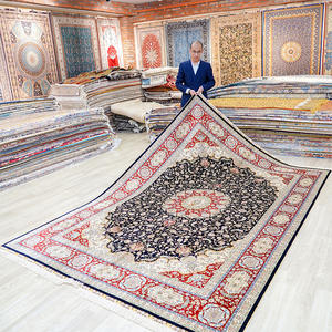 พรมไหมทำมือแบบเปอร์เซีย ขนาด 7x10 ฟุต ผลิตในเบลเยียม ราคาในดูไบ ดีไซน์แบบตุรกี อินเดีย ขาย - Product Image 4