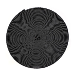 YUSEN Bande auto-agrippante noire écologique non brossée en nylon avec adhésif puissant - Product Image 3