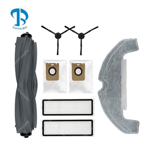 Kit pour Xiaomi Dreame Bot <span class=keywords><strong>D10S</strong></span> <span class=keywords><strong>Plus</strong></span> Brosse rotative Brosse latérale Filtre Hepa Chiffon de nettoyage Sac à poussière Pièces - Product Image 1