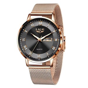 Reloj de Cuarzo para Mujer, Diseño Ultrafino, con Puntero Luminoso, Calendario Doble, Popular para Negocios, Venta al Por Mayor - Product Image 3