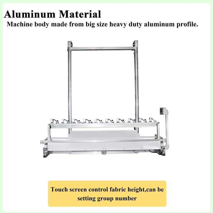 Automatic Home Textile Curtain/ PVC Curtain Height Fabric Cutting Machine With Lightbox