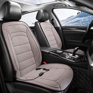 Funda de Asiento de Coche de Felpa Cálida para Invierno, 12V, Portátil, Universal, Protector de Asiento para Interior de Autocaravana - Product Image 4