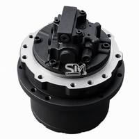 9224123 / 9224241 Ensemble de transmission finale pour excavatrice ZX55/ZX65/ZX70, réducteur de translation avec pièces de moteur