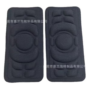 Genouillères Huilan EVA 38D, épaisseur 5 mm, noires, haute densité, moulées pour la protection - Product Image 5