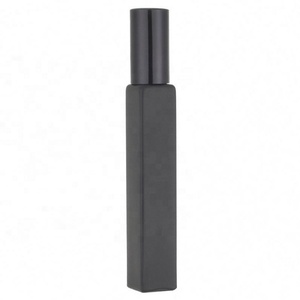 Empty Essential Oil Frosted Glass Roll on <b>Perfume</b> <b>Bottle</b> with Steel Roller Ball 10ml - Product Image 2