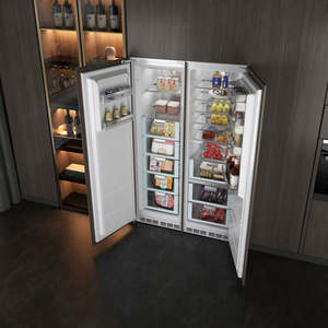 ZUNGUI BC-306WQB Réfrigérateur côte à côte sans givre de haute qualité Réfrigérateur encastré américain - Product Image 5