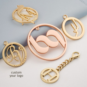 Tùy Chỉnh Kim Loại Nhãn Tên Tag Cho Túi Xách Và Hàng May Mặc Hình Chữ Nhật Vuông Mô Hình Với Logo Mạ Phụ Kiện Cho Túi Xách Giày - Product Image 2