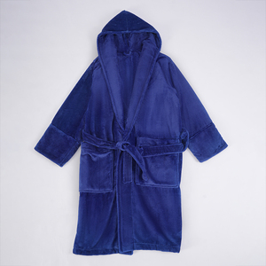 knee length dresses for ladies Women's Hooded Dressing Gown - Multicolour