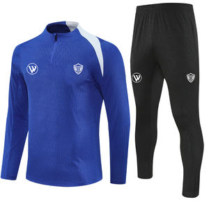 अनुकूलित त्वरित शुष्क फुटबॉल क्लब ट्रैकसूट पुरुषों <span class=keywords><strong>2</strong></span> टुकड़े आधे ज़िप खेल प्रशिक्षण फुटबॉल ट्रैकसूट 2526 - Product Image 2