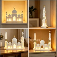 Superwin RTS 2026 NOUVEAU Ramadan LED Lumières Ramadan Mubarak Ornement pour Mosquée Maison Table Ramadan Décorations