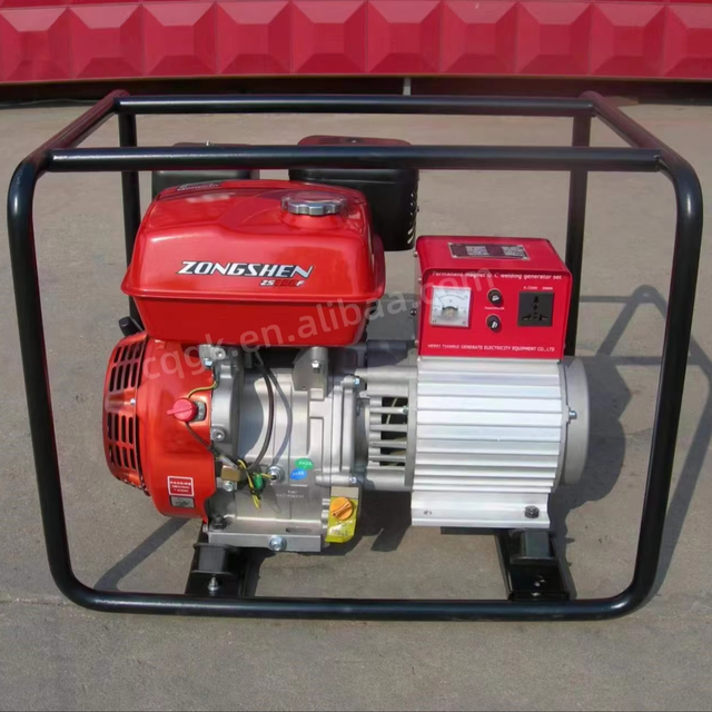 2kw Portable DC 220V 190A Gasoline Permanent-magnet Welder Generator Light Weight 50Hz