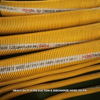 Tuyau composite doublé de PTFE avec revêtement en polypropylène, résistant à l'abrasion, pour le transport de produits chimiques en citerne