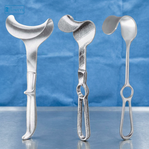 Ensemble de rétracteurs gynécologiques OEM F8-352, instruments chirurgicaux manuels certifiés CE Classe I ISO13485 pour la gynécologie - Product Image 4