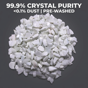 Verre broyé coloré <span class=keywords><strong>de</strong></span> qualité architecturale pour revêtement <span class=keywords><strong>de</strong></span> sol, réponse en stock 24H, prix direct usine, 1000 tonnes <span class=keywords><strong>de</strong></span> production mensuelle - Product Image 3