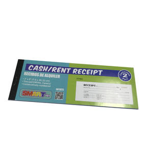 Libreta <span class=keywords><strong>de</strong></span> Recibos <span class=keywords><strong>de</strong></span> Dinero y Alquiler, Libreta sin Carbón - Product Image 3