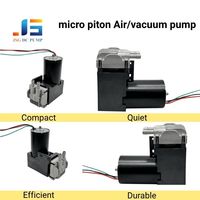 Pompe à piston Mirco JSG DC PF-07 BLDC 12V 24V -85kPa OEM, moteur sans balais à haute pression pour le contrôle de la température industrielle