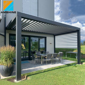 Pérgola Bioclimática de Aluminio Retráctil <span class=keywords><strong>con</strong></span> Techo Abatible y Control Remoto - Product Image 3