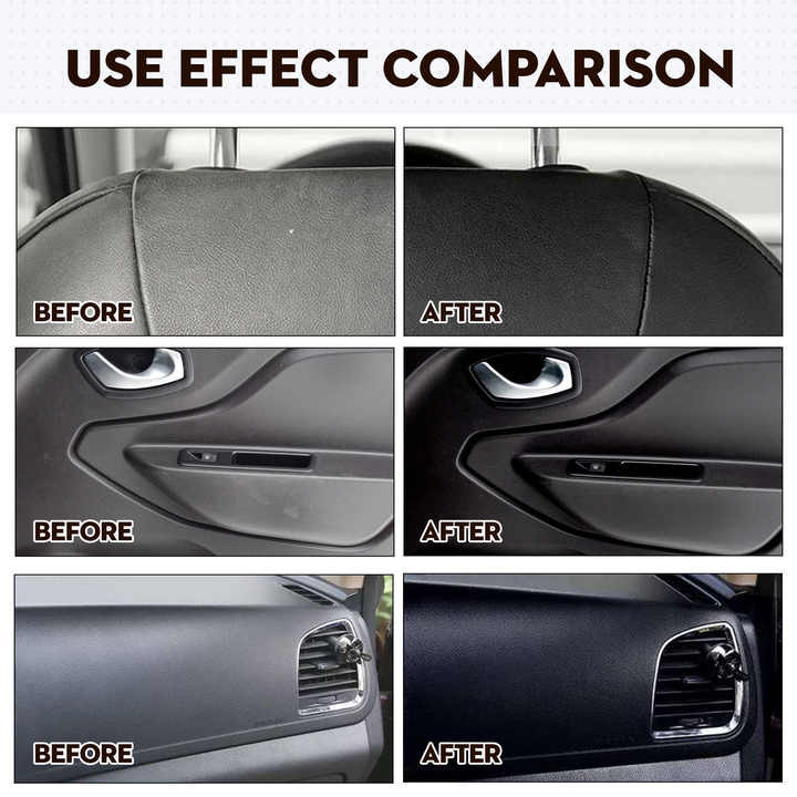 C0797 OEM revêtement de rénovation plastique nettoyage de siège de tableau de bord intérieur de voiture agent de polissage et de durcissement anti-poussière