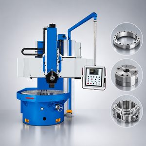 Equipo en Estado Nuevo, Torno Vertical Mecánico Profesional Industrial de Alta Precisión para Fabricación de Metales - Product Image 1