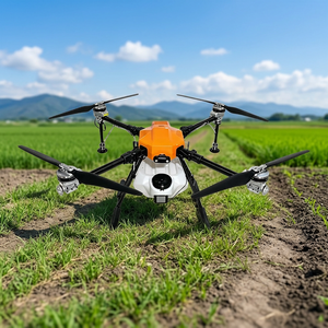 Drone agricole professionnel pliable de 16 kg avec navigation RTK, radar pour terrains en pente, double batterie 12S, pulvérisation UAV - Product Image 1