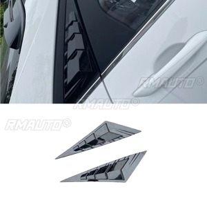 For Hyundai Elantra 2021 7th Gen Body Kit Car Side Rear <b>Window</b> Louver Shutter <b>Cover</b> Matte Black Sport Style Car Accessories - Product Image 6