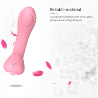 Europa Dual Motors Medizinisches Silikon Sexspielzeug Flexibler Doppel end vibrator für Mädchen und Frauen