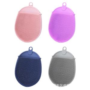 Correa depuradora <span class=keywords><strong>de</strong></span> silicona duradera al por mayor, gel <span class=keywords><strong>de</strong></span> <span class=keywords><strong>ducha</strong></span> depurador, cepillo <span class=keywords><strong>de</strong></span> gel, herramienta <span class=keywords><strong>de</strong></span> masaje - Product Image 6