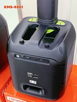 Nouveau microphone sans fil intelligent à commande vocale KMS-X801AI de 8 pouces de KIMISO, 40W haute puissance, haut-parleur Bluetooth avec caisson de basses