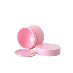 Cream bottle double wall cream matt jars eco PP cream jars eco friendly cosmetic packaging plastic jar